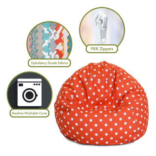 Ikat Dot Large Bean Bag Chair