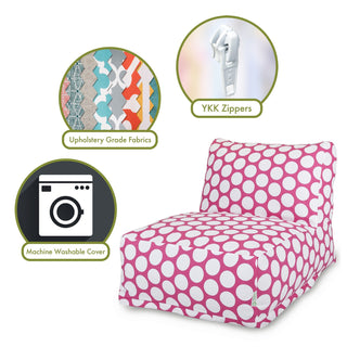 Large Polka Dot Lounger Chair
