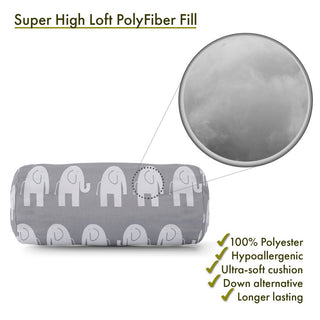 Ellie Round Bolster Pillow