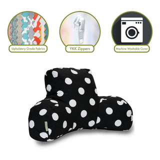 Large Polka Dot Reading Pillow