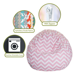 Chevron Bean Bag Chair