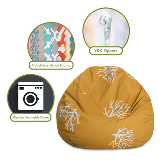 Coral Bean Bag Chair