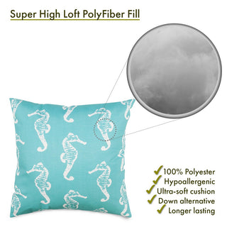 Sea Horse Large Pillow