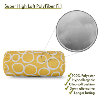 Fusion Round Bolster Pillow