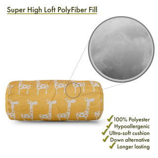 Stretch Round Bolster Pillow