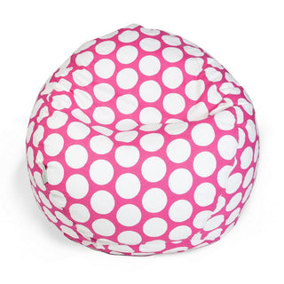 Large Polka Dot Large Bean Bag Chair