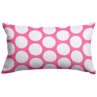 Large Polka Dot Small Pillow