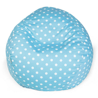 Small Polka Dot Bean Bag Chair