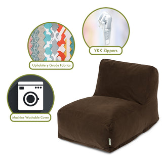 Micro-Velvet Lounger Chair
