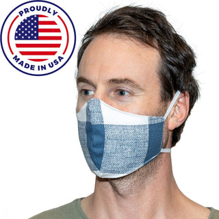 Anderson Check Cotton Face Mask
