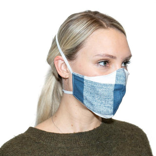 Anderson Check Cotton Face Mask