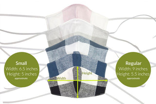 Anderson Check Cotton Face Mask