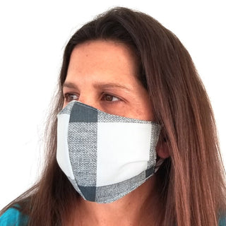 Anderson Check Cotton Face Mask