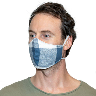 Anderson Check Cotton Face Mask