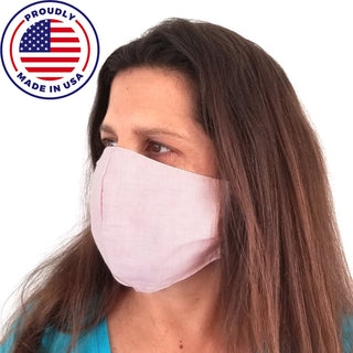 Heathered Cotton Face Mask