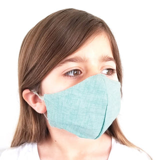 Heathered Cotton Face Mask