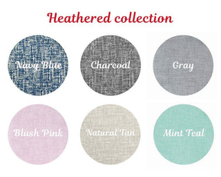 Heathered Cotton Face Mask
