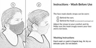 Heathered Cotton Face Mask