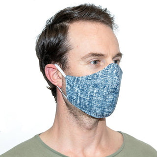 Heathered Cotton Face Mask