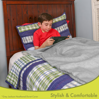 Jackson Heathered Duvet Cover