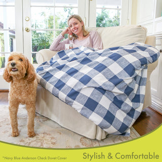 Palette Heathered Duvet Cover
