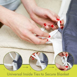 Palette Heathered Duvet Cover