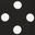 Black Large Polka Dot