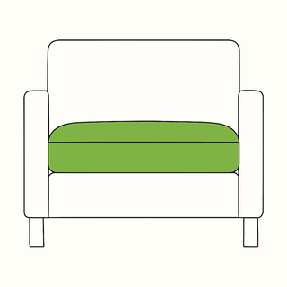 Couch Cushion Single Seat
