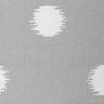 Gray Ikat Dot