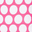 Hot Pink Large Polka Dot