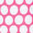 Hot Pink Large Polka Dot