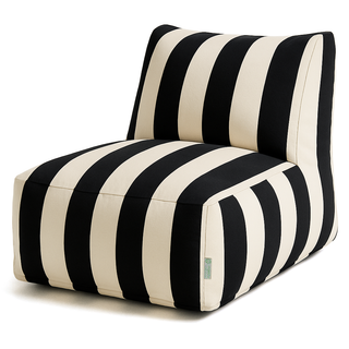 Vertical Stripe Lounger Chair